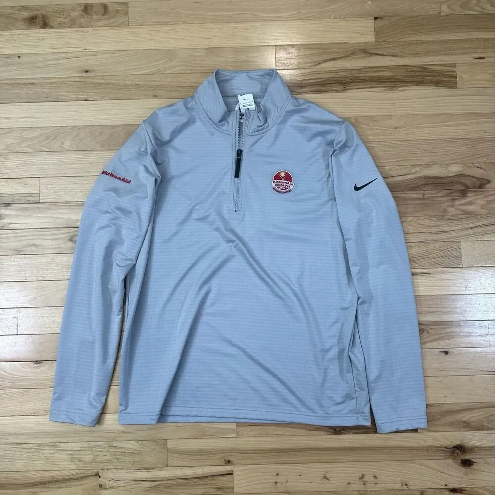 Nike Size Large Dri Fit Quarter Zip Long Sleeve Swoosh SPGA Championship 2024